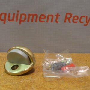 Rockwood Dome Door Stop 441 w/ Hardware US4 Brass Finish New Lot of 20