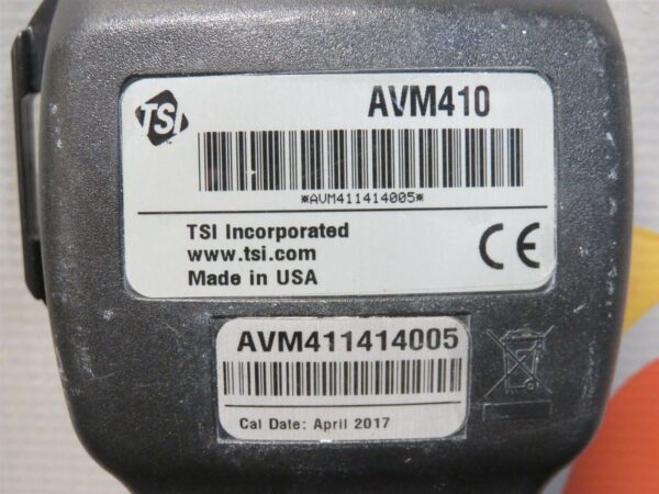 Velometer TSI Alanor AVM410 Thermal Anemometer Alnor Case