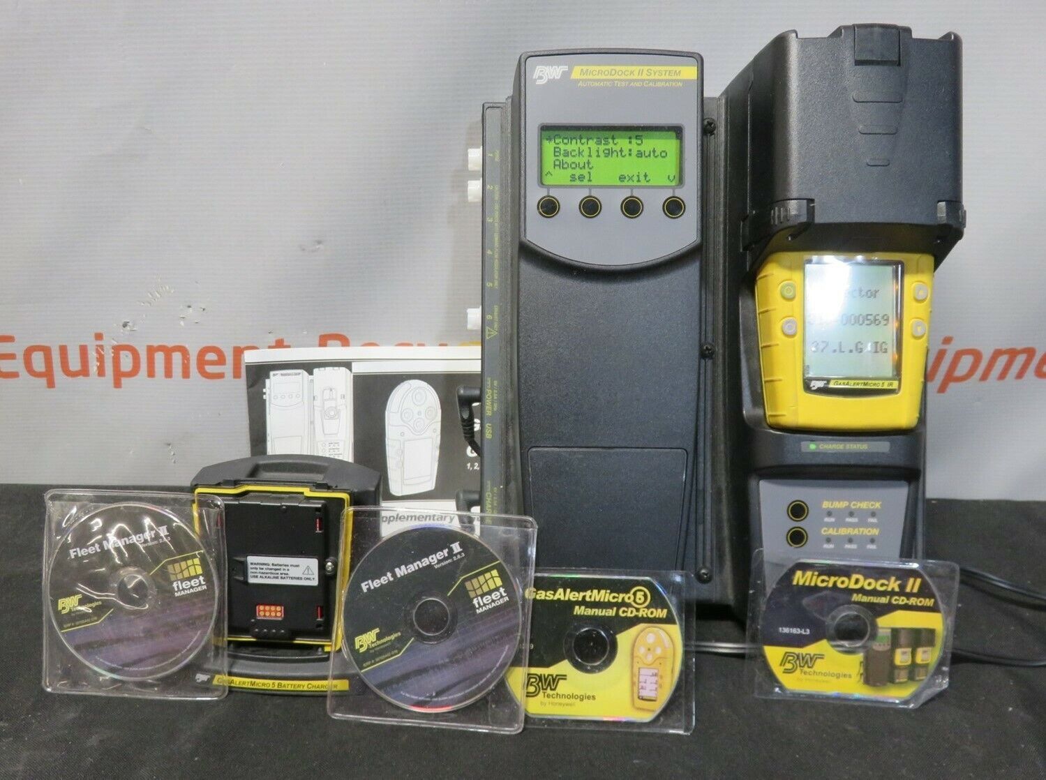 BW Technologies Gas Alert Micro5 Detector Monitor Charger Charging Micro 5 _0 BW Technologies Gas Alert Micro5 Detector Monitor Charger Charging Micro 5