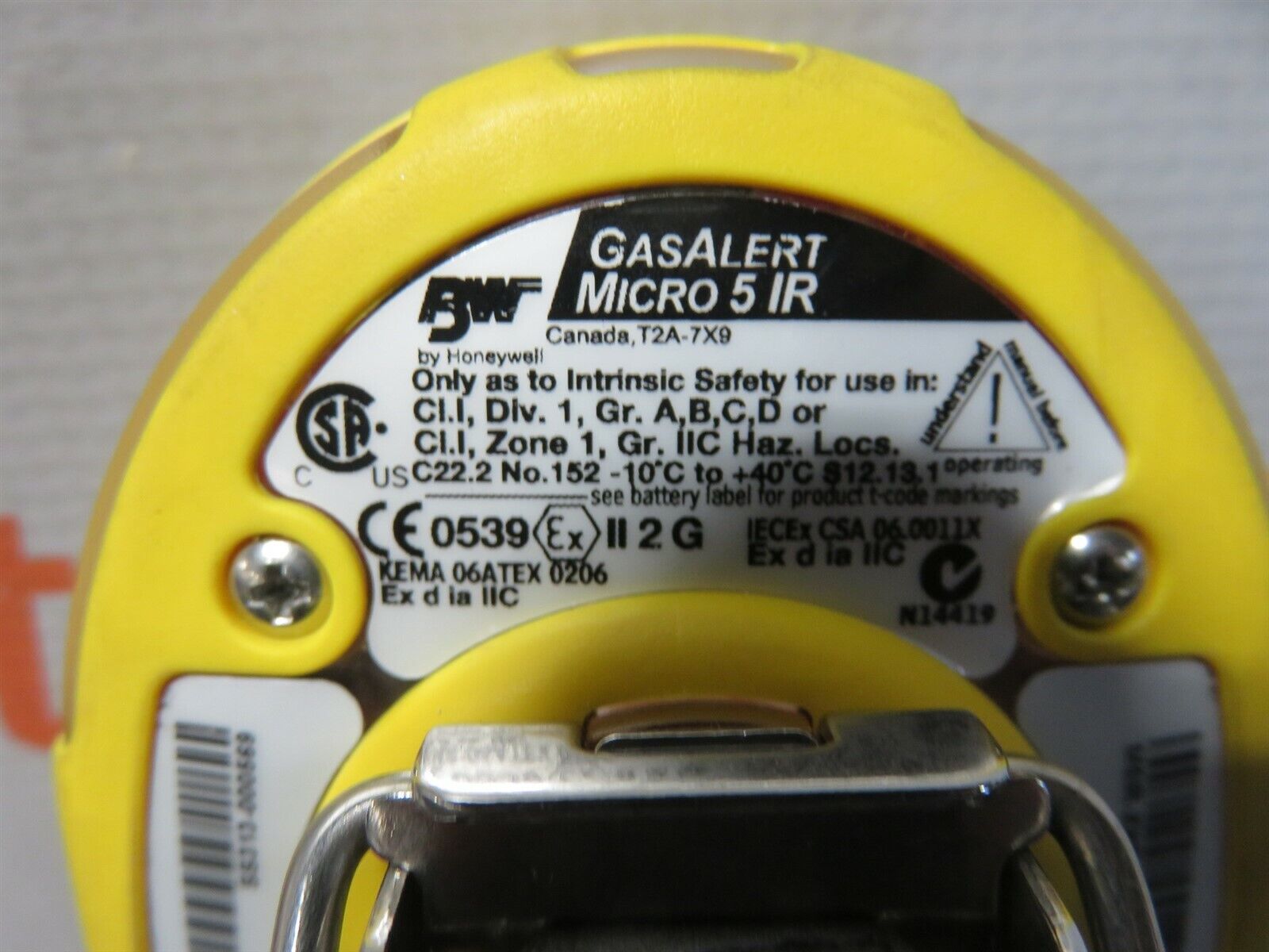 BW Technologies Gas Alert Micro5 Detector Monitor Charger Charging Micro 5 _9 BW Technologies Gas Alert Micro5 Detector Monitor Charger Charging Micro 5