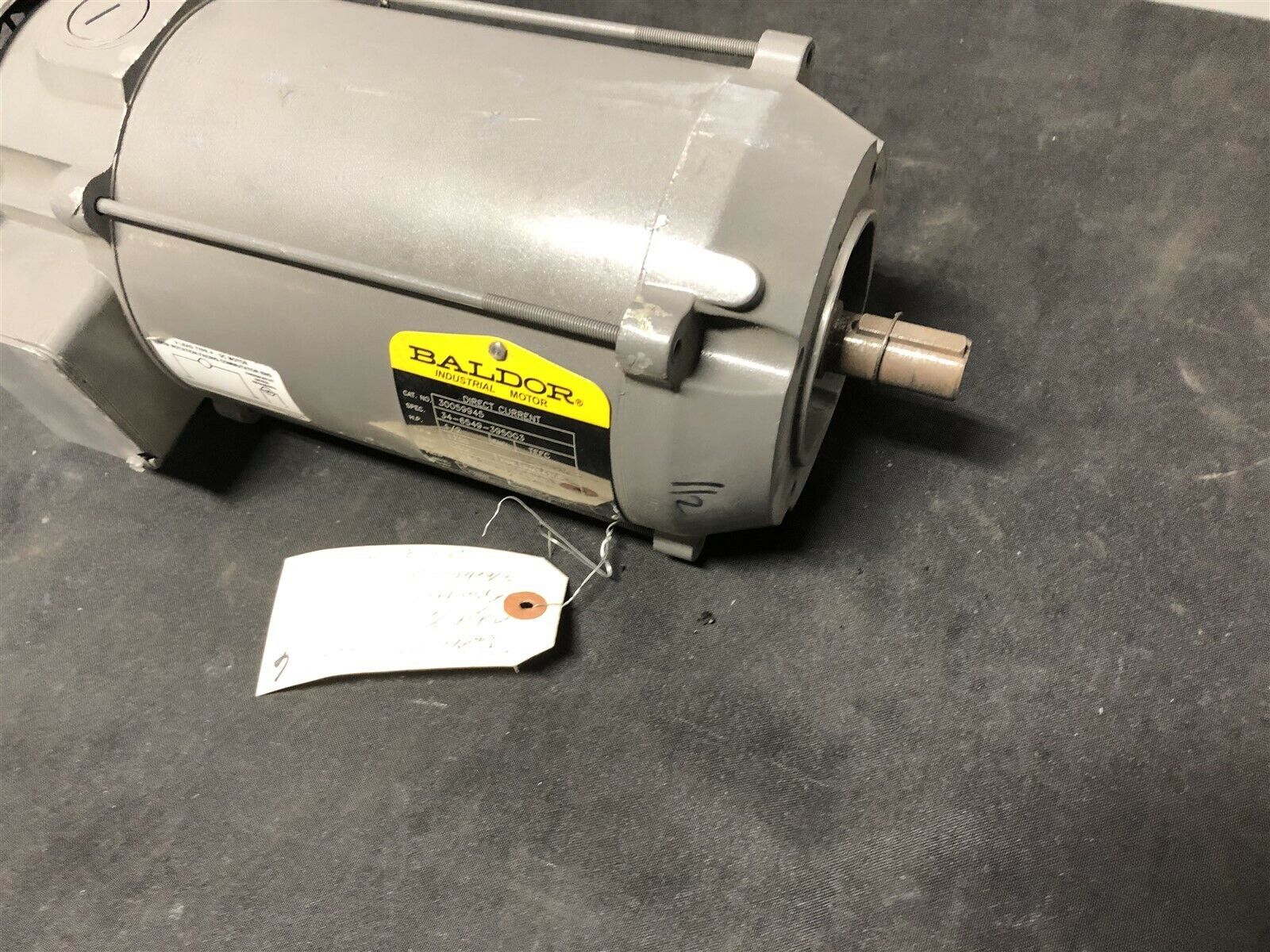 Baldor Industrial Direct Current Motor 30059945 .5 HP 1750 RPM D80C Frame _1 Baldor Industrial Direct Current Motor 30059945 .5 HP 1750 RPM D80C Frame
