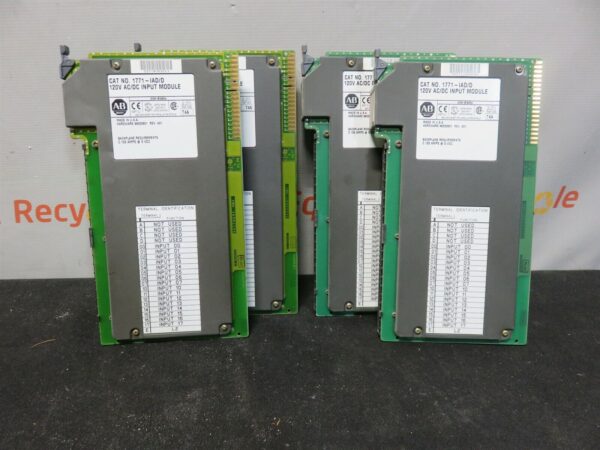 Allen Bradley 1771-IAD/D 120V AC/DC Input Module Rev A01 Lot of 4