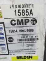 Belden CAT5E 1585A 004U1000 305 MTR Data Twist Cable