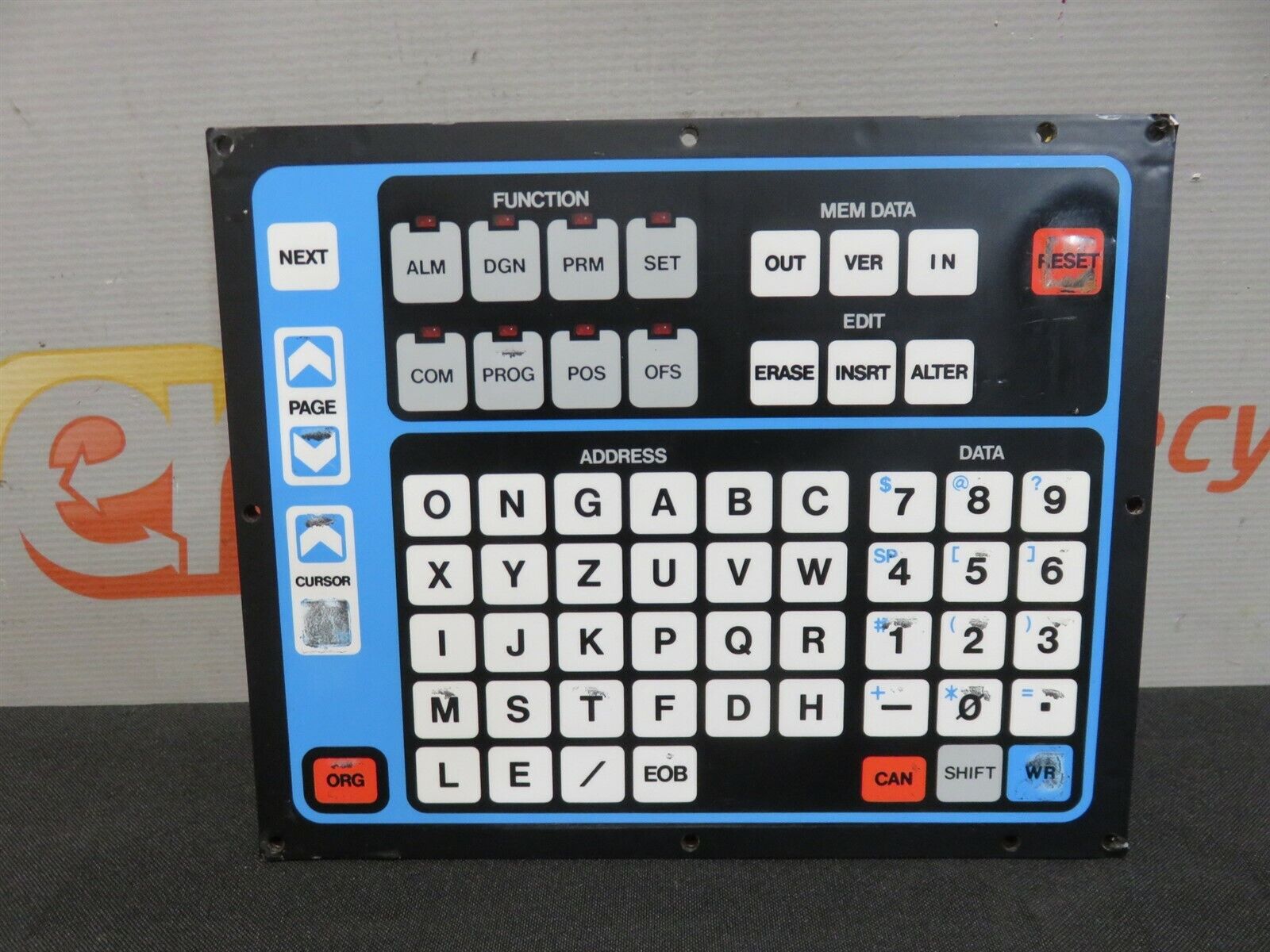 Mats Yaskawa Keyboard Panel HMK-3993-02 _0 Mats Yaskawa Keyboard Panel HMK-3993-02