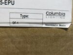 Columbia Lighting DF-1 4PS22-314G-FSA12125-EPU 2'x2' Troffer Light Fluorescent