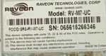 Raveon RV-M7-UC Synced Data Radio Wireless Modem UHF 1/2.5 Watt Antenna A6C