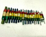 Lot of 21 Vermont Gage Assorted Go No Go Plug/Pin Gauge 7.33-7.53mm 231E