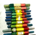 Lot of 21 Vermont Gage Assorted Go No Go Plug/Pin Gauge 7.33-7.53mm 231E