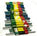 Lot of 21 Vermont Gage Assorted Go No Go Plug/Pin Gauge 7.33-7.53mm 231E