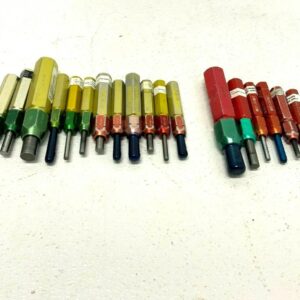 Lot of 19 Vermont Gage/Dundick Go NO GO Carbide Plug Gauges 9.76mm 238E