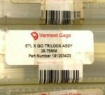 Lot of 3 Vermont Gage 191203420 Plug Gauge STL x Go Trilock Assembly 29.75 66C
