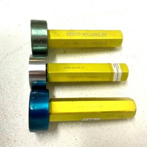 Lot of 3 Hemco Steel Gage PAD-612014-1 No Go Bore Gage Tri Lock Assembly 71D