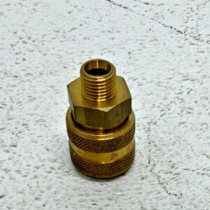 NEW Lot of 3 Krones 0-587-00-001-5 Hose Coupling Connector 1/4" Brass 241I