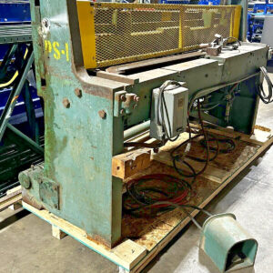 Wysong A-72 Shear 84" 7ft Air 18Ga Guillotine Pneumatic Sheet Metal