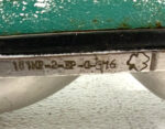 MR Tri Clover 181MP-2-EP-G-316 2" Stainless Steel Sanitary Diaphragm Valve 216B