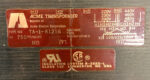 ACME Type TA-1-81216 Industrial Control Machine Tool Transformer 750VA 215C