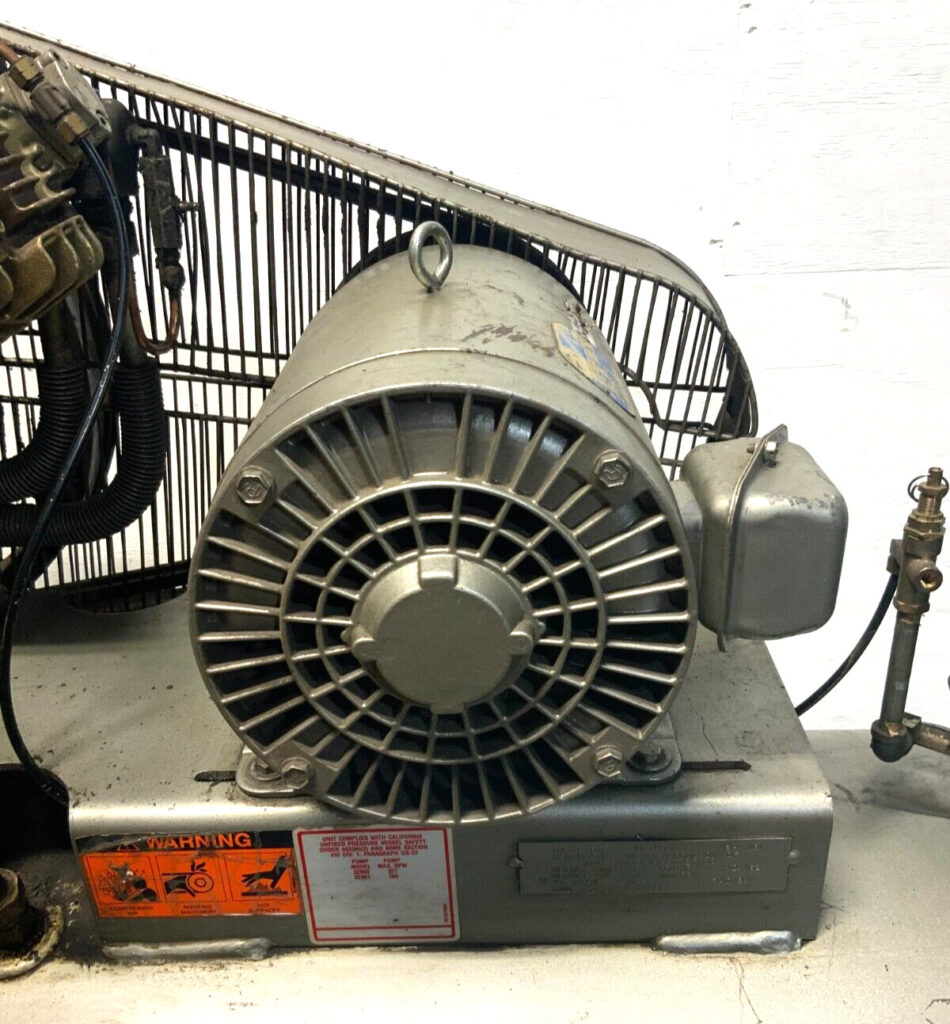 Dayton Doerr 3Z968A 2 Stage Reciprocating Piston Type Air Compressor ...