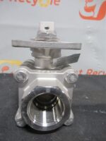 A-T Controls 1" Series 88 Stainless Steel Socket Weld Ball Valve New
