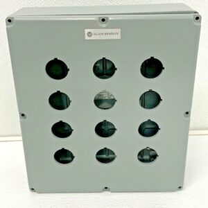 Allen Bradley 800T-12TZ 30 MM Push Button 12-Hole Enclosure 57E