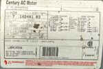 A.O Smith Century 3 Phase AC Motor H256 1/2HP 200-230/460V 1725RPM 56D
