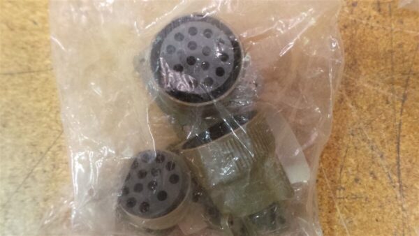 Cannon ITT Connector C5049 17 Pin Mating Pair Lot of 5 New