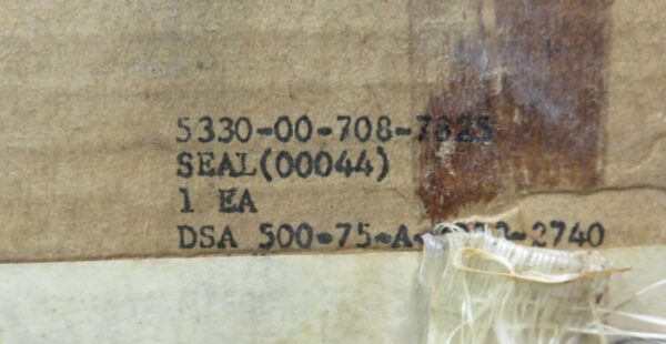 Steel Encased Synthetic Seal Rubber Element 5330-00-708-7825 1300240 NOS Lotof 4