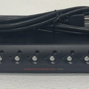 Avocent Switchview SC180 8 Port RS232 KVM 520-679-502 RS232 Switch Cybex New