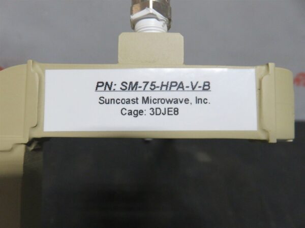 Suncoast Microwave Waveguide Antenna Flanged Adaptor Extension