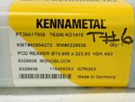 Kennametal G7RG03 PCD Reamer & Erickson HSKA63 Shrink Fit Tool Holder Lot Of 3