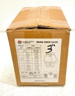 Global SCV 3" 300PSI 21BAR Grooved Iron Swing Check Valve Fire Protection 21E