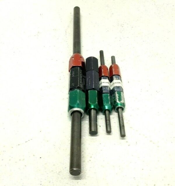 Lot of 4 Vermont Gage Assorted Go No Go Plug/Pin Gauge 11.760-12.246 245F