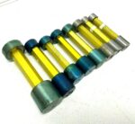 Lot of 8 Vermont Gage Plug/Pin Gauge Go No Go Trilock 55.30-55.90mm 77C