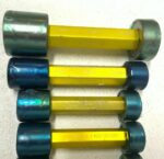 Lot of 8 Vermont Gage Plug/Pin Gauge Go No Go Trilock 55.30-55.90mm 77C
