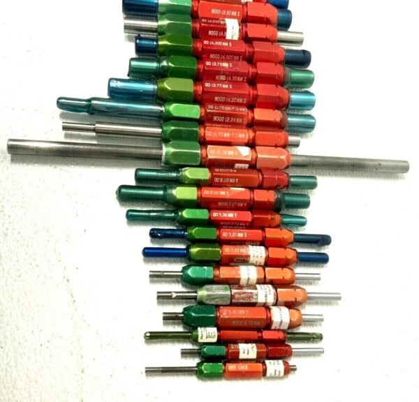 Lot of 20 Ringmaster Go No Go Smooth Pin Plug Gauge 13.70-14.30mm 235D