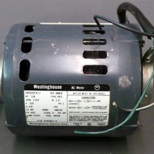 Westinghouse Electric Motor 44606A-4 1/4HP 115V