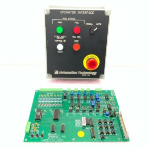 NEW Automation Technology 54-09230 Rev.G PC Board w/Operator 12.4 Enclosure 75A