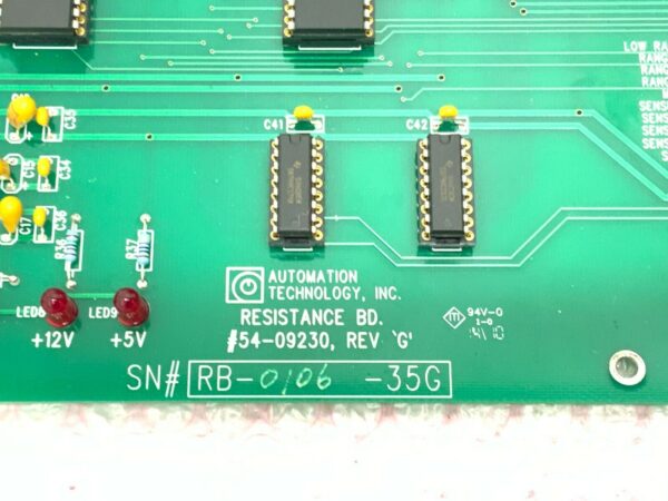NEW Automation Technology 54-09230 Rev.G PC Board w/Operator 12.4 Enclosure 75A