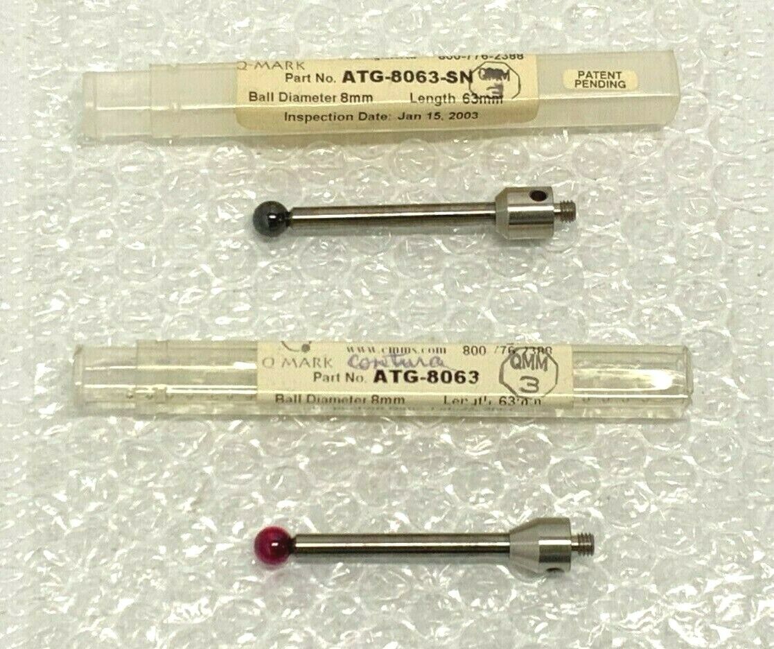 Q-Mark ATG-8063-SN & ATG-8063 M5 Stylus w/8mm Ball Overall Length 63 mm 254E_0 Q-Mark ATG-8063-SN & ATG-8063 M5 Stylus w/8mm Ball Overall Length 63 mm 254E