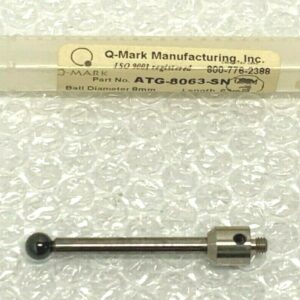 Q-Mark ATG-8063-SN & ATG-8063 M5 Stylus w/8mm Ball Overall Length 63 mm 254E