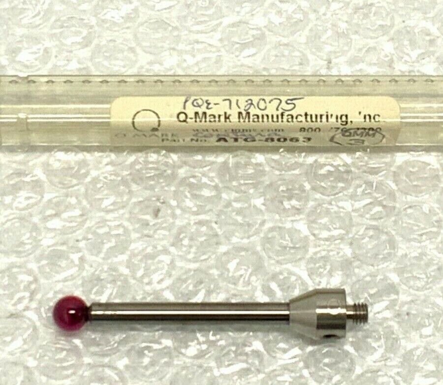 Q-Mark ATG-8063-SN & ATG-8063 M5 Stylus w/8mm Ball Overall Length 63 mm 254E_2 Q-Mark ATG-8063-SN & ATG-8063 M5 Stylus w/8mm Ball Overall Length 63 mm 254E
