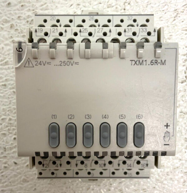 Siemens TXM1.6R-M Apogee Automation I/O PLC Output 6 Relay Module Terminal 243I