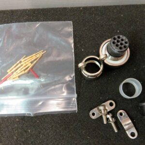 Amphenol ITT Connector Contact Pin Sets Aerospace Military Gold New Lot of 6