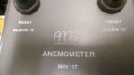 AMES MHV 117 Anemometer Measures Measument Wind Excess Speed Double Alarm