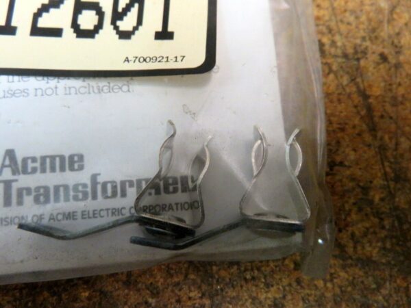 Acme Transformer Secondary Fuse Kit PL-112601 New Lot of 10 .