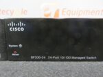 Cisco SF300-24 24 Port 10/100 Managed Switch Gigabit Uplinks