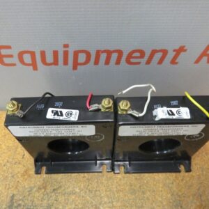 Instrument Transformers Current Transformer Ratio 100.5A 5ASFT-101 600V Lot of 2