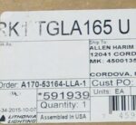 Lithonia Lighting Enclosed Acrylic Light Lens Fixture Cover RK1 TGLA165 U