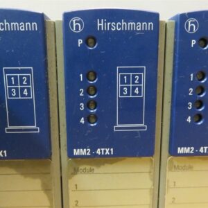 Hirschmann MS3124-4 Switching Media MICE Module MM2-4TXI