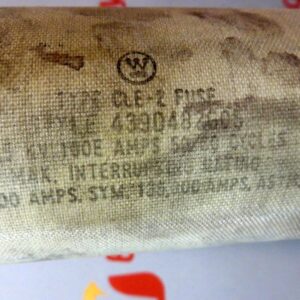 Westinghouse 429D483605 100E Amp General Purpose Fuse