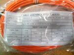 Fiber Optic Patch Cable Duplex Patchcord 080600161 Lot of 6 New.